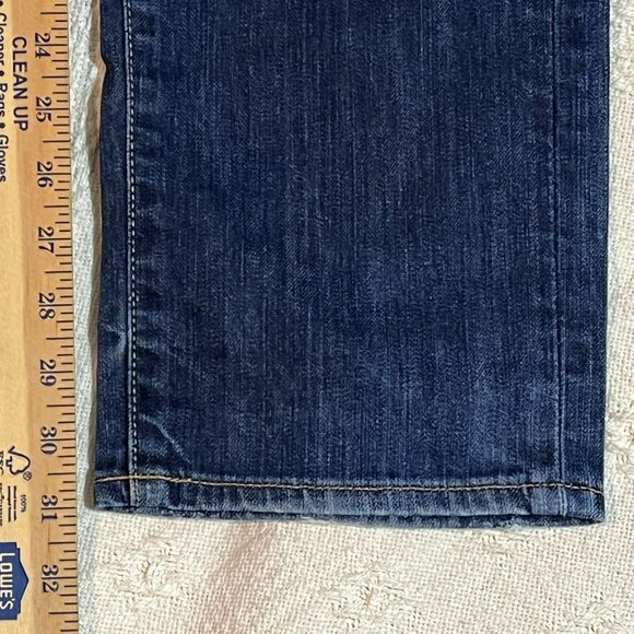 Lucky Brand 1 Authentic Skinny Jeans 36x32 button fly - Picture 7 of 9